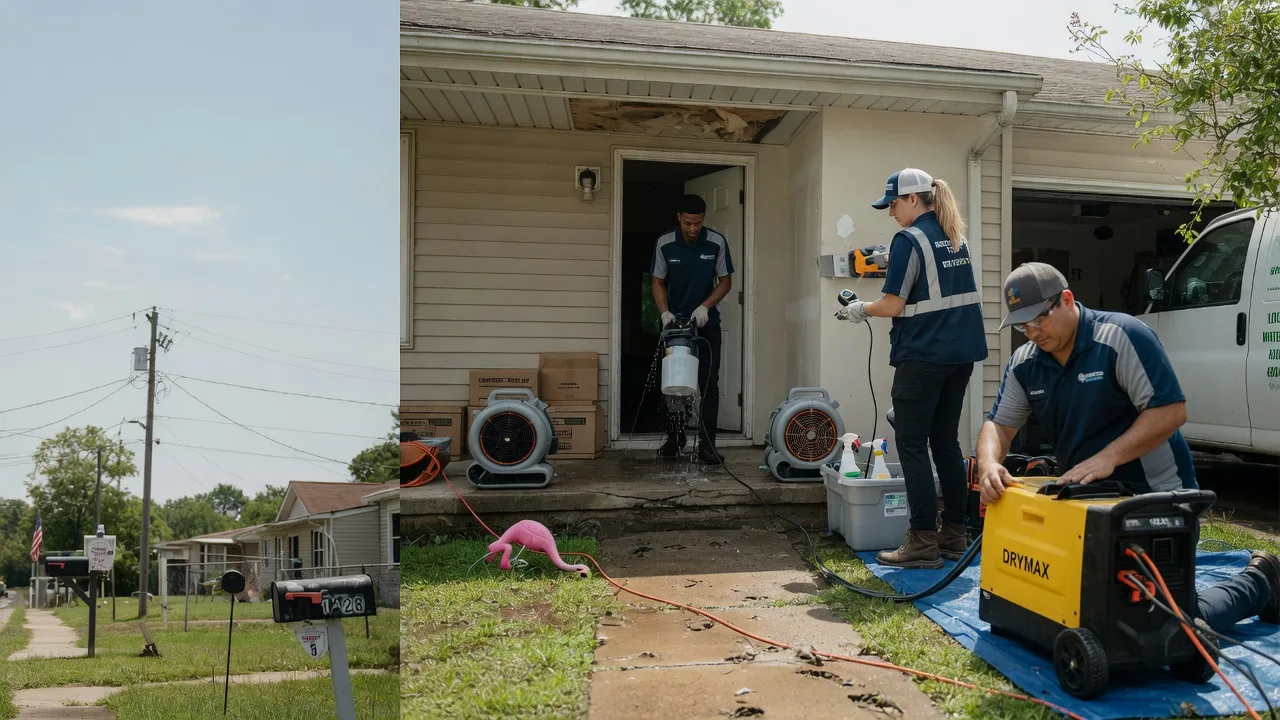 Storm Damage Water Removal in Waterford Works, NJ near me